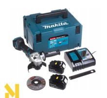 Болгарка (кутова шліфмашина) акумуляторна Makita DGA517RTJ