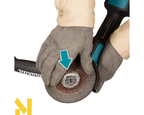 Болгарка (кутова шліфмашина) акумуляторна Makita DGA519Z (без АКБ та ЗП)