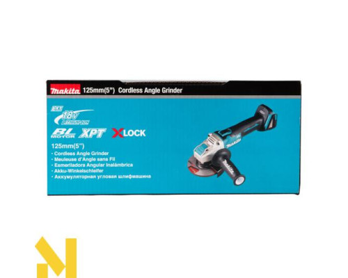 Болгарка (кутова шліфмашина) акумуляторна Makita X-LOCK DGA521ZX1 (без АКБ та ЗП)