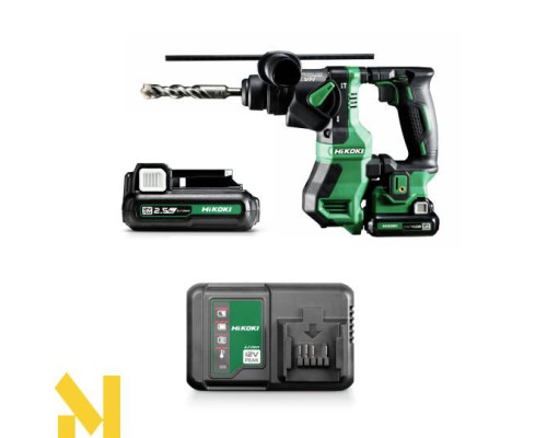 Перфоратор акумуляторний SDS-Plus HiKOKI DH12DDWHZ