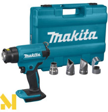 Фен технічний акумуляторний Makita DHG180ZK (без АКБ та ЗП)