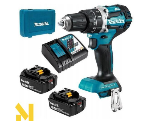 Дриль-шуруповерт акумуляторний Makita DHP484RTE