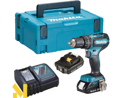 Дриль-шуруповерт акумуляторний ударний Makita DHP485RAJ