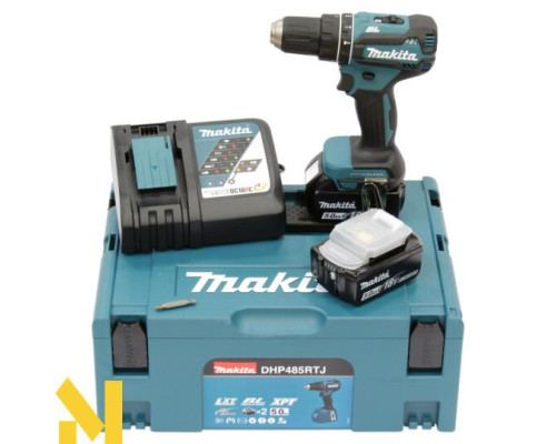 Дриль-шуруповерт акумуляторний Makita DHP485RTJ