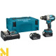 Дриль-шурупокрут ударний акумуляторний Makita DHP489RTJ