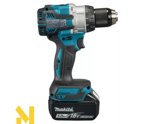 Дриль-шурупокрут ударний акумуляторний Makita DHP489RTJ