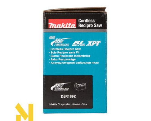 Пила шабельна акумуляторна Makita DJR189Z (без АКБ та ЗП)