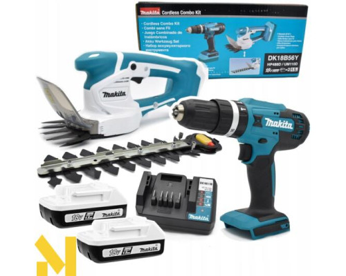 Набір акумуляторних інструментів Makita DK18B56Y