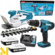 Набір акумуляторних інструментів Makita DK18B56Y