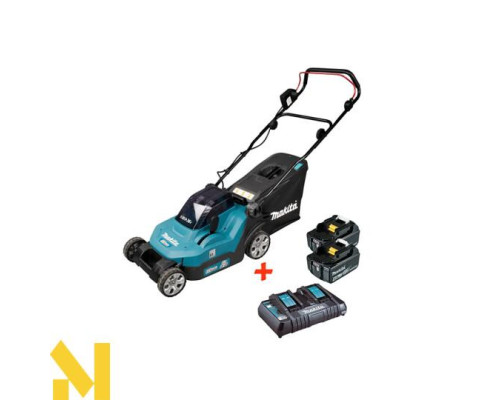 Газонокосарка акумуляторна Makita DLM382CM2