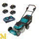 Газонокосарка акумуляторна Makita DLM530PT4