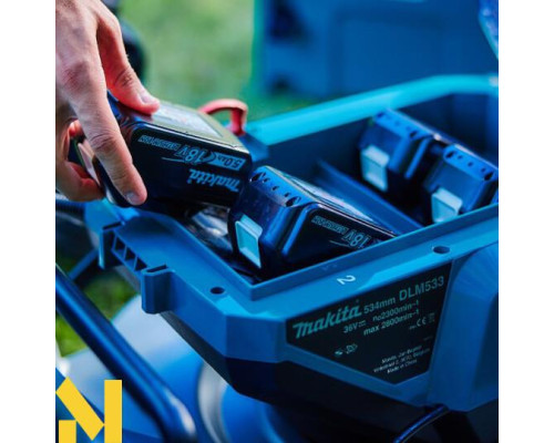 Газонокосарка акумуляторна Makita DLM533Z (без АКБ та ЗП)