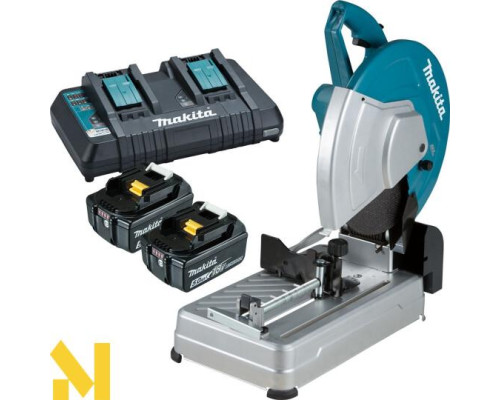 Пила торцювальна акумуляторна Makita DLW140PT2