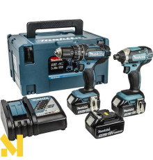 Набір інструментів акумуляторних Makita DLX2131JX1 (DHP482 + DTD152)