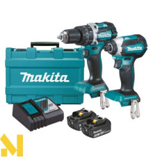 Набір інструментів акумуляторних Makita DLX2180X (DHP484, DTD153)