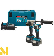 Набір інструментів акумуляторних Makita DLX2432TJ (DDF486, DTD153)