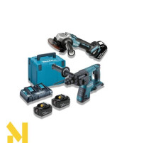 Набір інструментів акумуляторних Makita DLXMUA263 (DHR263 + DGA504Z)