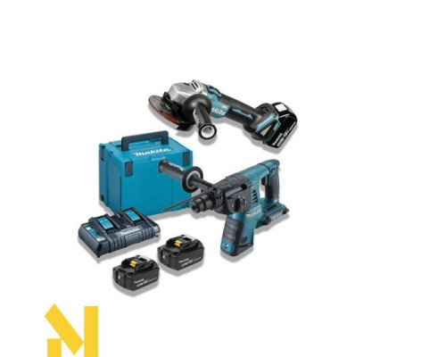 Набір інструментів акумуляторних Makita DLXMUA263 (DHR263 + DGA504Z)