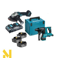 Набір інструментів акумуляторних Makita DLXMUA280 (DHR280 + DGA504Z)