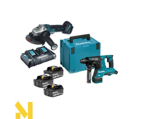 Набір інструментів акумуляторних Makita DLXMUA280 (DHR280 + DGA504Z)