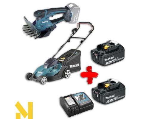 Газонокосарка акумуляторна Makita DLXMUALAWN