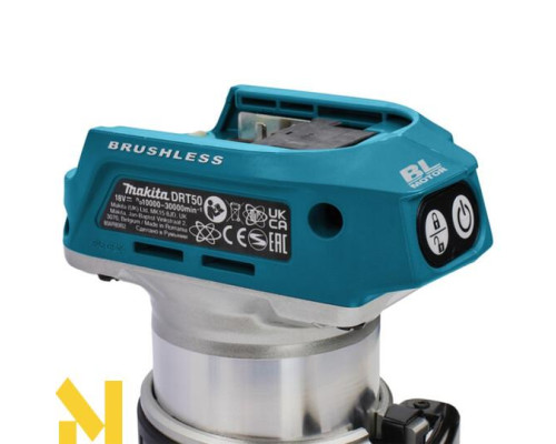 Фрезер акумуляторний Makita DRT50RTEX3 + набір аксесуарів