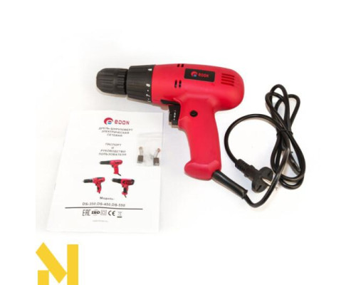Шуруповерт мережевий Edon DS-350