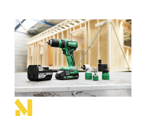 Акумуляторна викрутка HiKOKI DS18DDQWSZ  зі змінним патроном