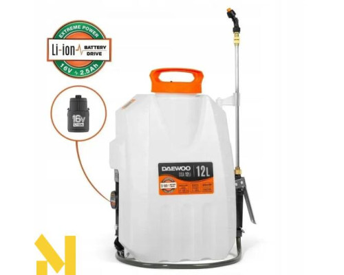 Обприскувач акумуляторний DAEWOO DSA 12Li SET