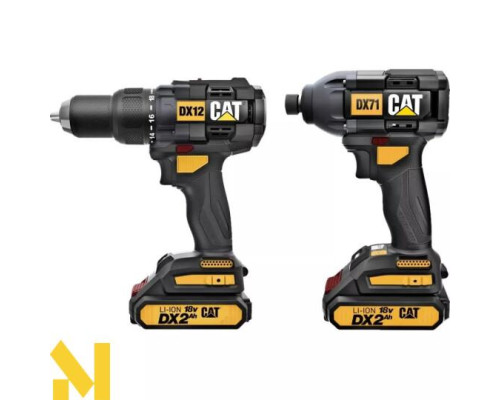 Набір інструментів акумуляторних CAT DX12 + DX71