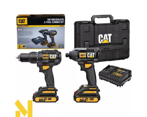 Набір інструментів акумуляторних CAT DX12 + DX71