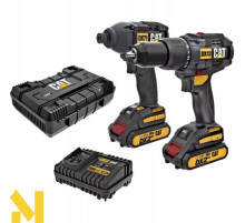 Набір інструментів акумуляторних CAT DX12 + DX71