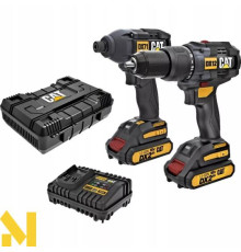 Набір інструментів акумуляторних CAT DX12 + DX71