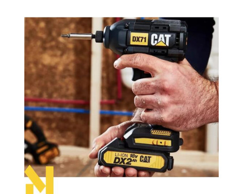 Гайковерт акумуляторний ударний CAT DX71