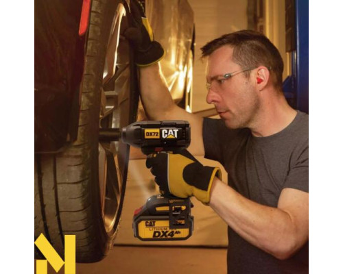 Гайковерт акумуляторний ударний CAT DX72