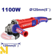 Болгарка (кутова шліфмашина) EMTOP EAGR11053