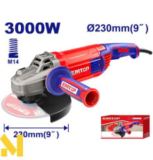 Болгарка (кутова шліфмашина) EMTOP EAGR30093