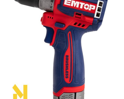Дриль-шуруповерт акумуляторний EMTOP ECDL16682