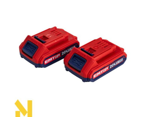 Дриль-шуруповерт акумуляторний EMTOP ECIDL20668