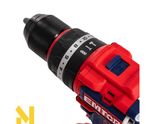Дриль-шуруповерт акумуляторний EMTOP ECIDL20668