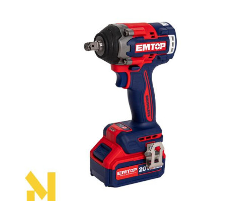 Гайковерт акумуляторний EMTOP ECIWL2050