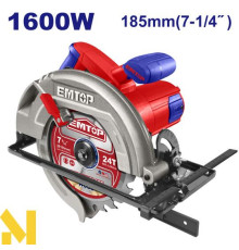 Пила дискова EMTOP ECSW1853