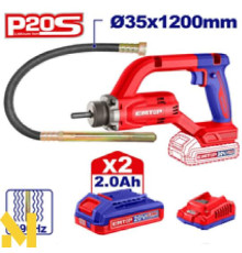 Вібратор для бетону акумуляторний EMTOP ECVLI2025021