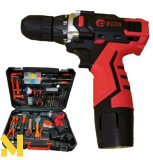 Шуруповерт акумуляторний з набором інструменту Edon ED-40L-TZ