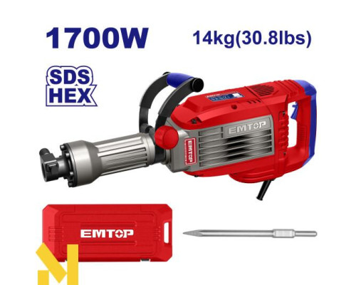 Відбійний молоток EMTOP EDBRH1703