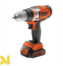 Акумуляторний дриль-шуруповерт Black&Decker EGBHP146BK