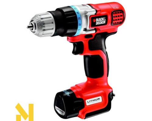 Акумуляторний дриль-шуруповерт Black&Decker EGBL108K