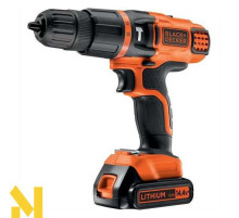 Акумуляторний дриль-шуруповерт з ударом Black&Decker EGBL148KB