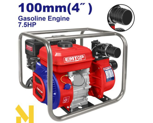 Мотопомпа бензинова EMTOP EGWP10022