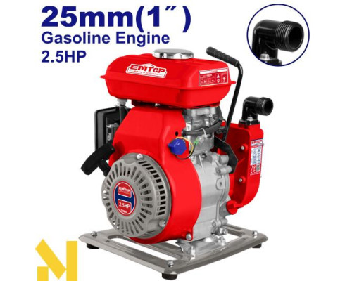 Мотопомпа бензинова EMTOP EGWP2512
